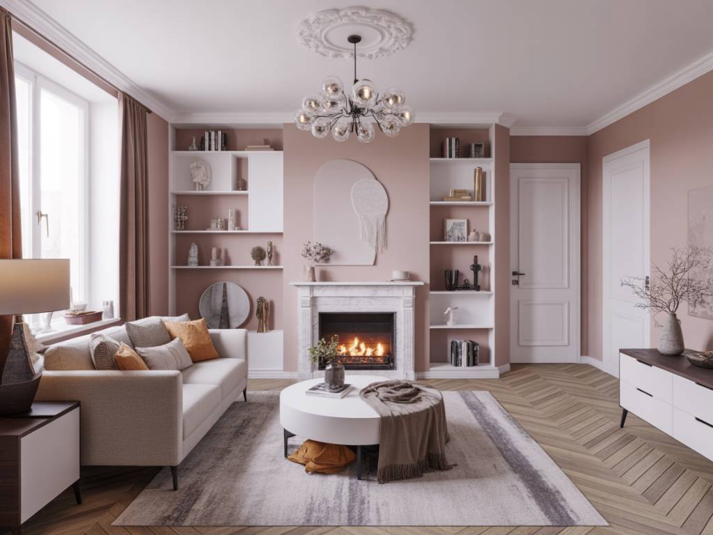 Comment intégrer un plafonnier salon design dans une décoration contemporaine