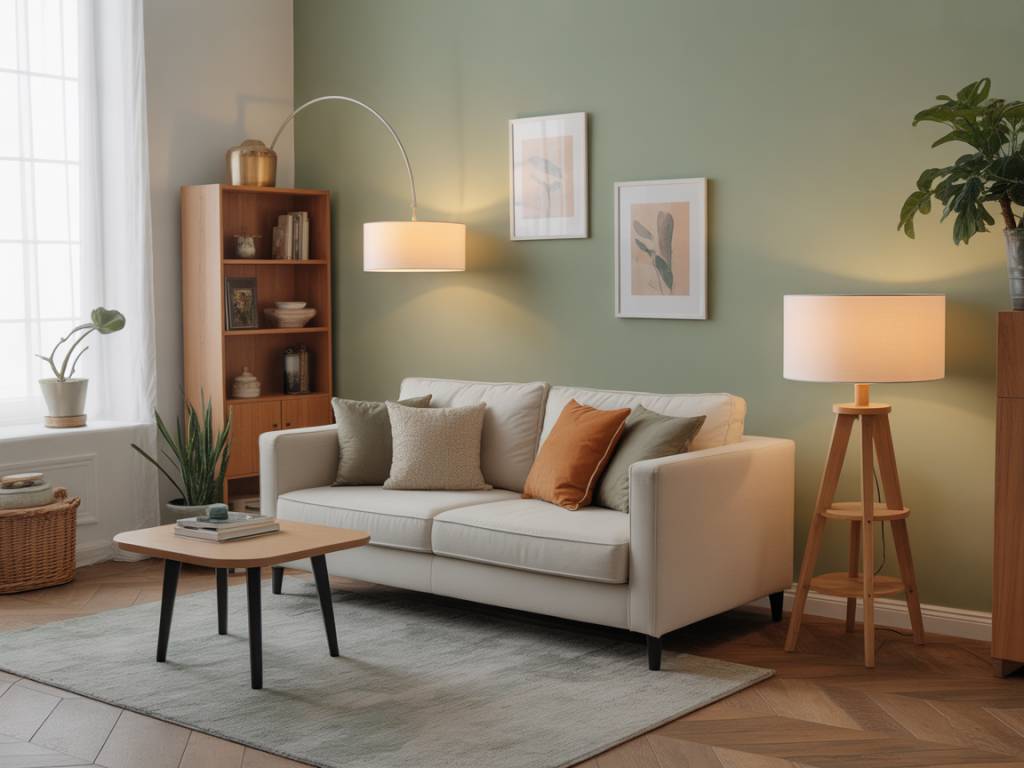 Trouver le bon équilibre déco avec un lampadaire salon adapté à votre espace