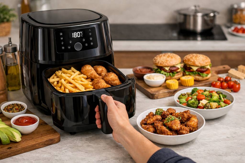 Les 4 meilleurs airfryer pour une famille de comparatif complet pour cuisiner sain et rapide